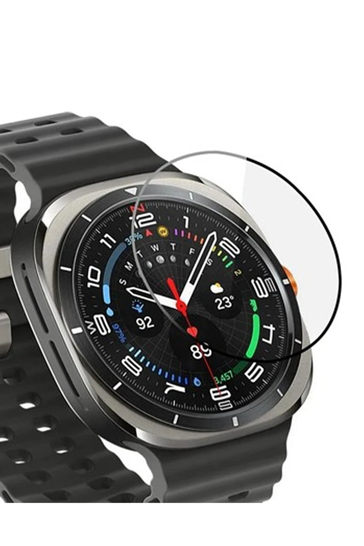 CepteToptan Watch 7 Ultra Polymer Nano Ekran Koruyucu - Şeffaf - DROPX4966-4854