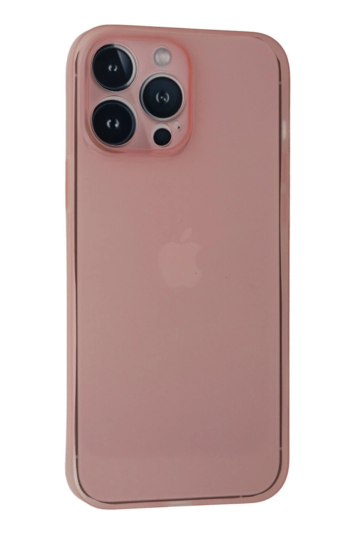 İphone 13 Pro Max Kılıf Pp Ultra İnce Kapak - Pembe - Dropx7348-1981