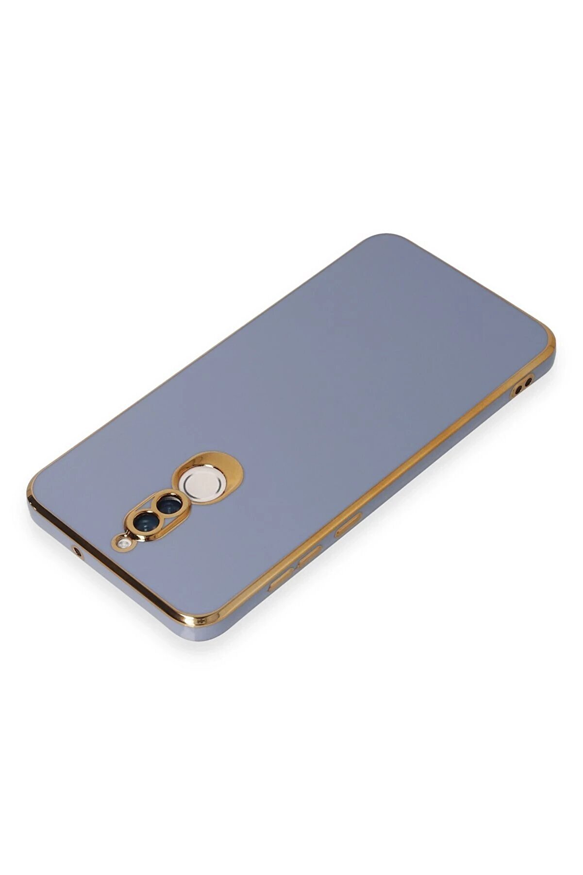 Huawei̇ Mate 10 Li̇te Kılıf Volet Si̇li̇kon - Mavi̇ - Dropx6221-3272