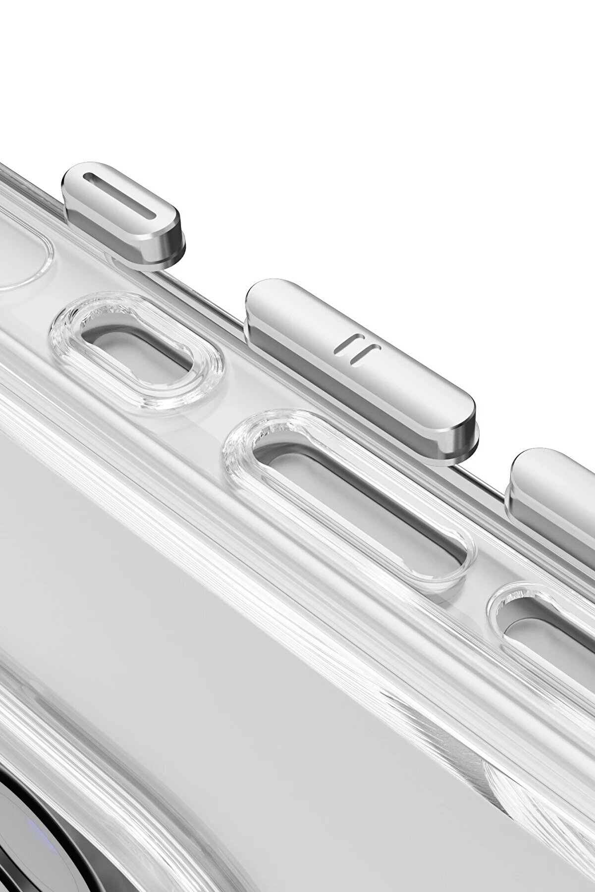 İphone 16 Pro Max Gleam Pc Sert Magsafe Kılıf - Si̇yah - Dropx5994-3266