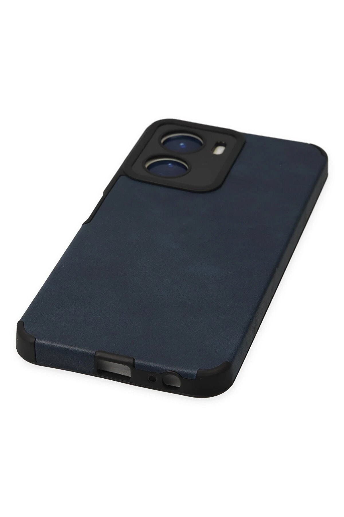 Vi̇vo Y16 Kılıf Loop Deri̇ Si̇li̇kon - Laci̇vert - Dropx5894-3035