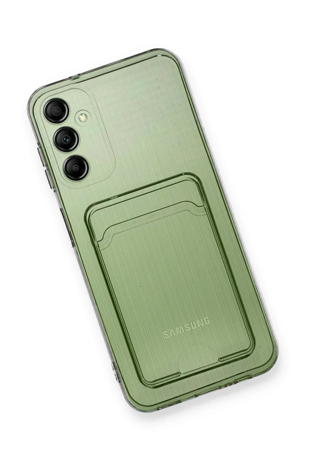 Samsung Galaxy A25 5G Kılıf Kart Şeffaf Si̇li̇kon - Şeffaf - Dropx6495-6116