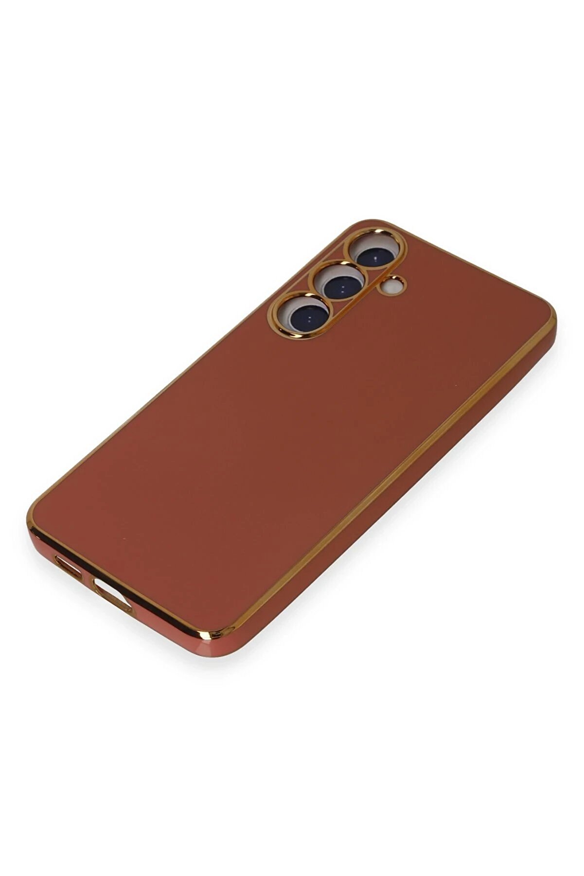 Samsung Galaxy S24 Plus Kılıf Volet Si̇li̇kon - Kırmızı - Dropx5159-2163