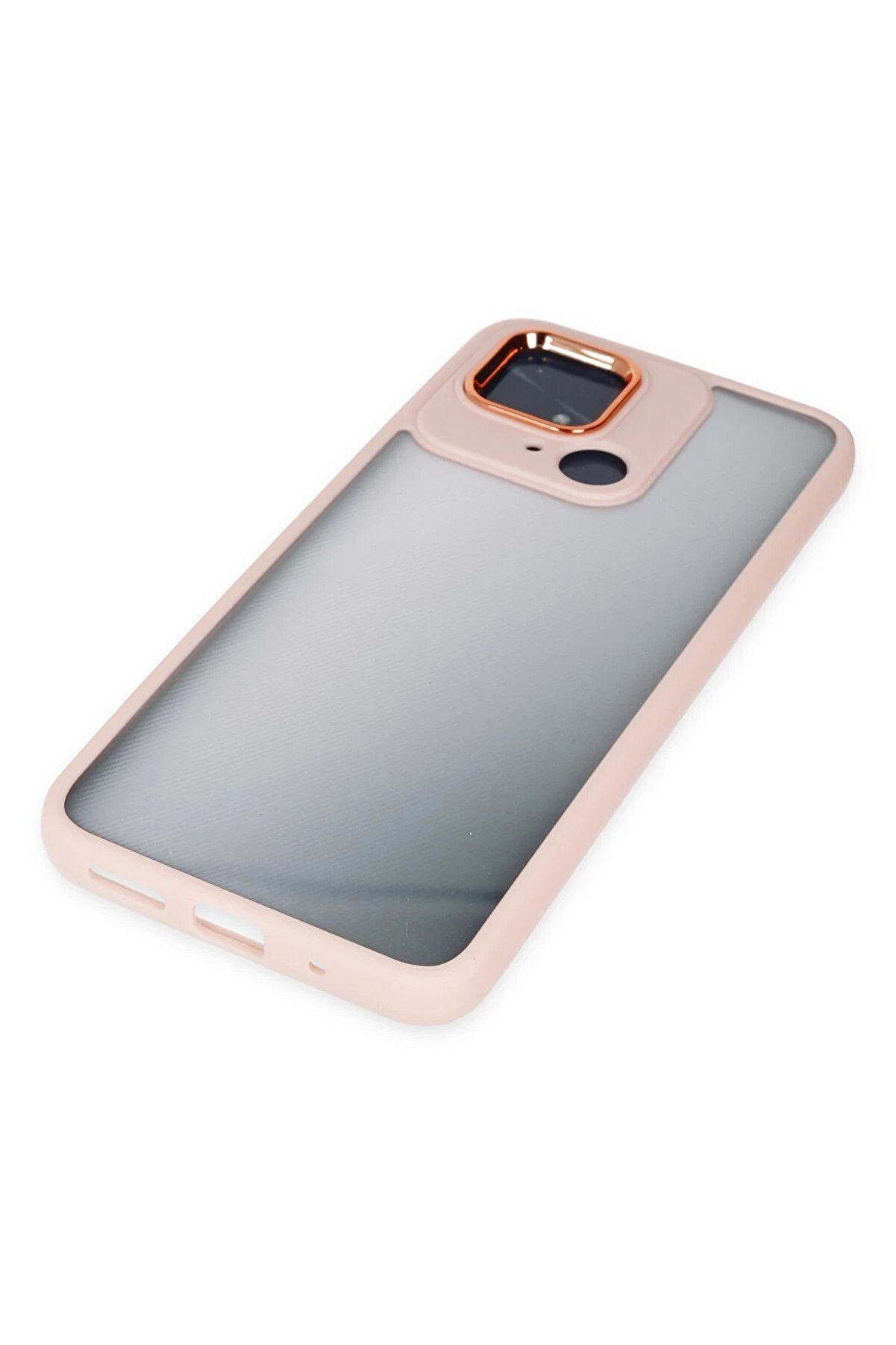 Xi̇aomi̇ Redmi̇ 10C Kılıf Dora Kapak - Pudra - Dropx1569-7847