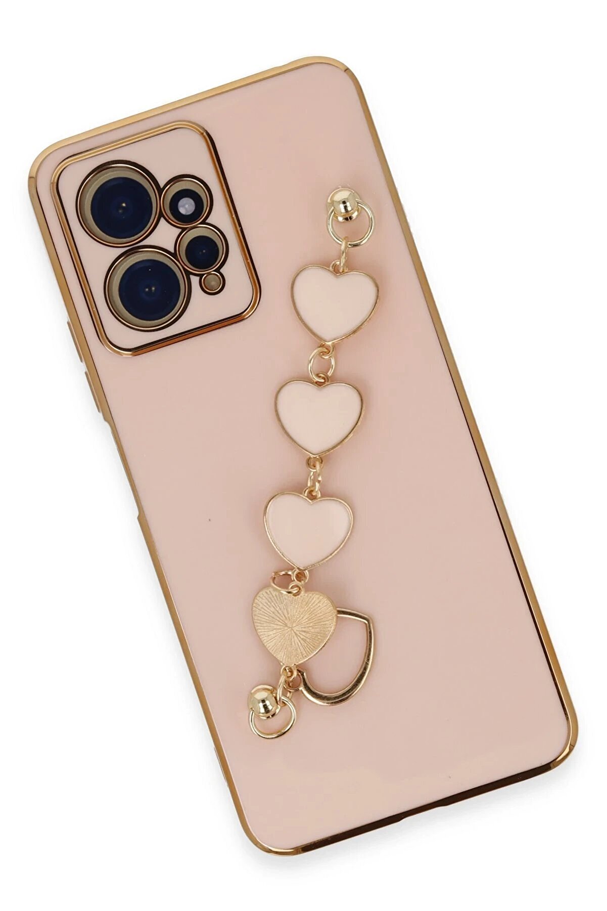 Xi̇aomi̇ Redmi̇ Note 12 4G Kılıf Esi̇la Si̇li̇kon - Pudra - Dropx5791-8371