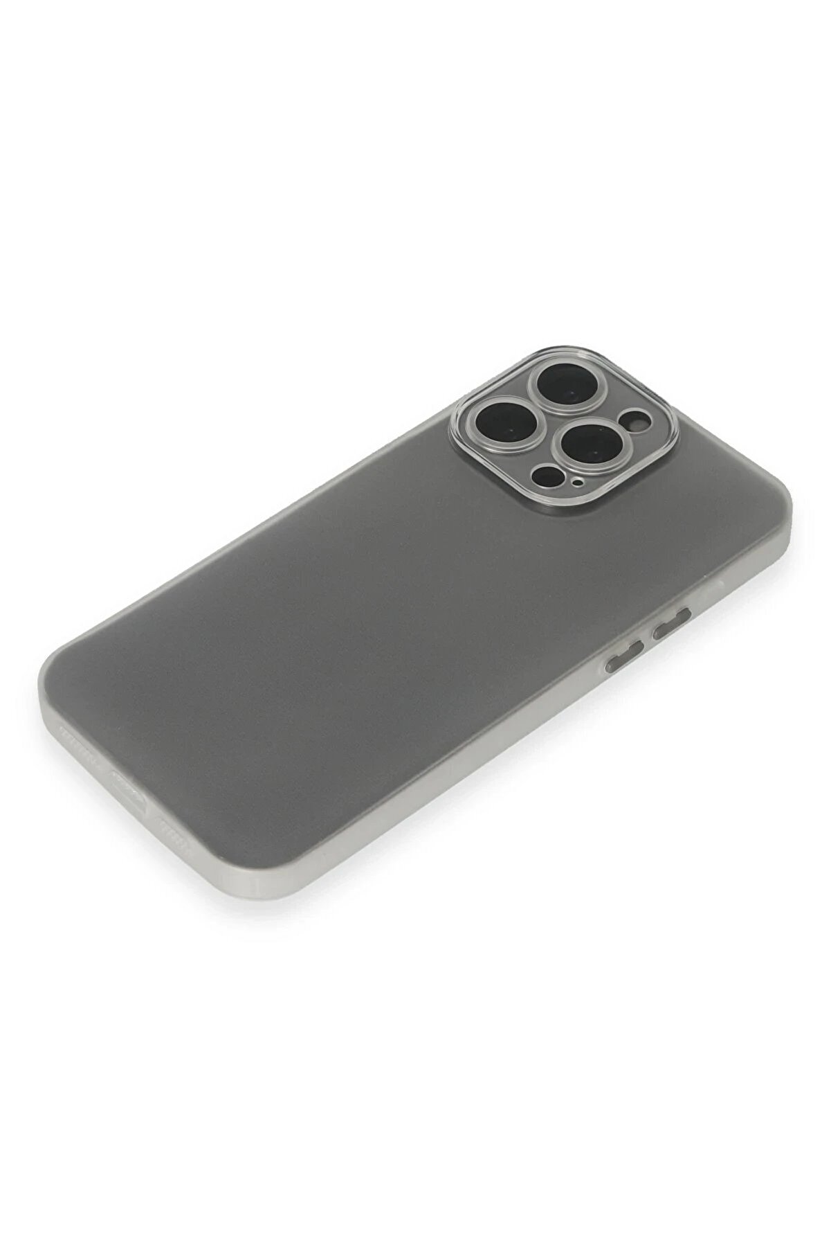 İphone 15 Pro Kılıf Si̇li̇kon - Şeffaf - Dropx1452-3127