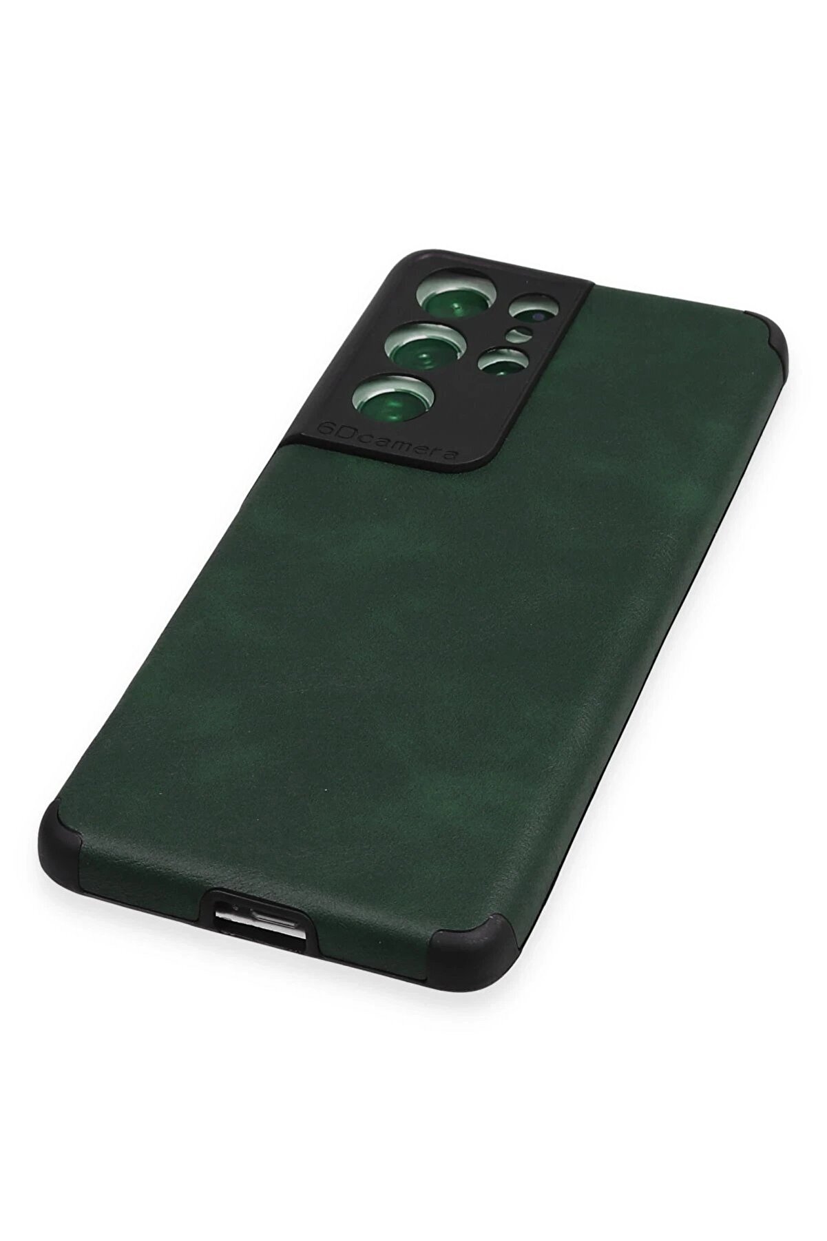 Samsung Galaxy S21 Ultra Kılıf Loop Deri̇ Si̇li̇kon - Yeşi̇l - Dropx5939-4854