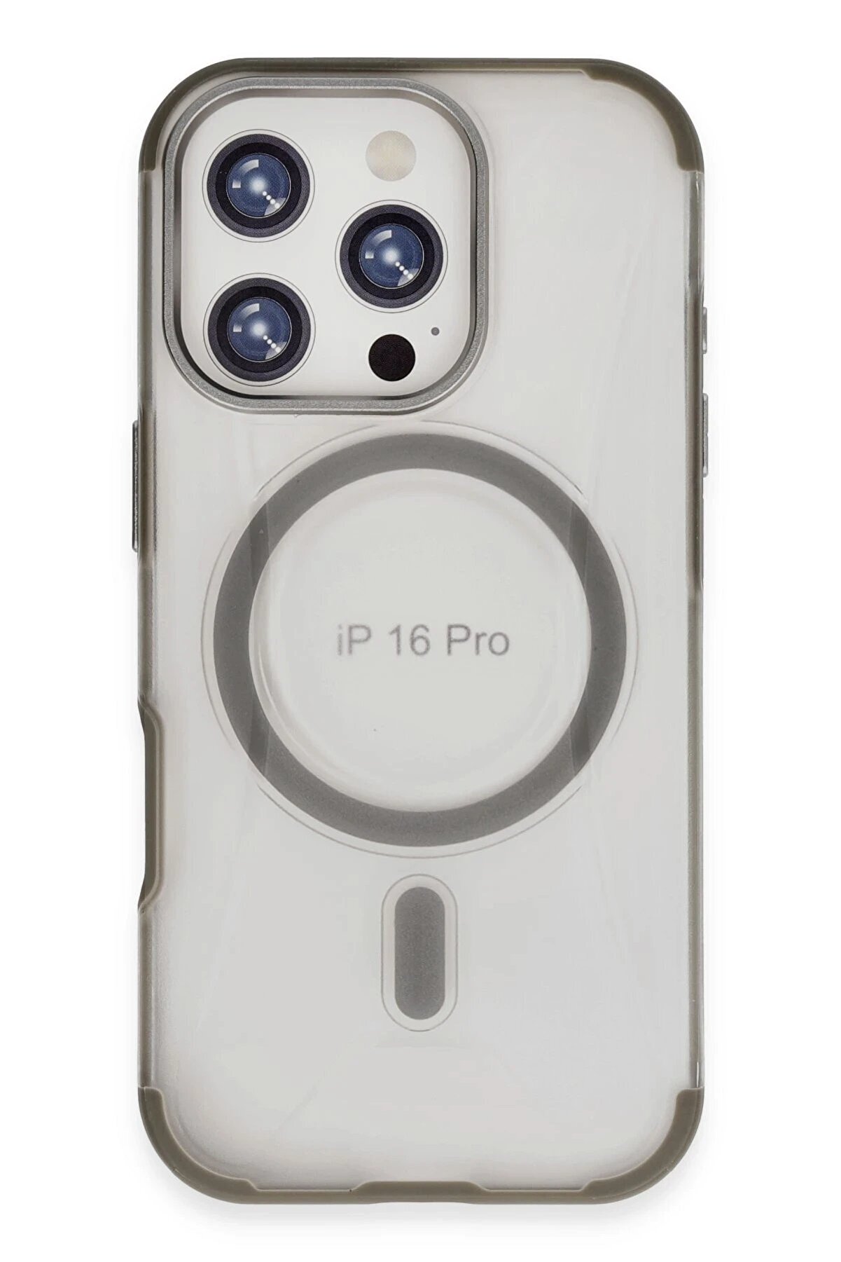 İphone 16 Pro Max Hi̇lton Magsafe Kapak - Ti̇tan Gri̇ - Dropx3920-5873