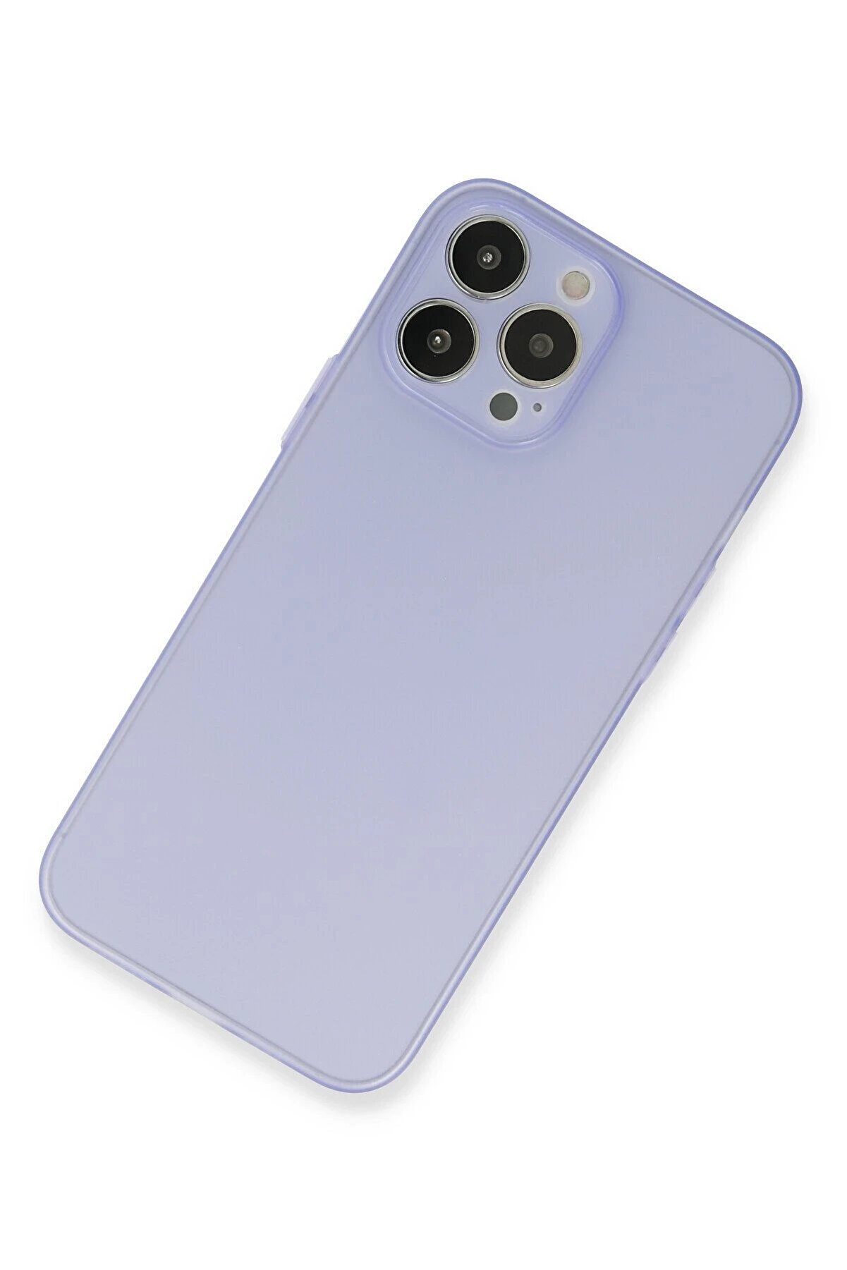 İphone 13 Pro Kılıf Si̇li̇kon - Mor - Dropx2023-8374