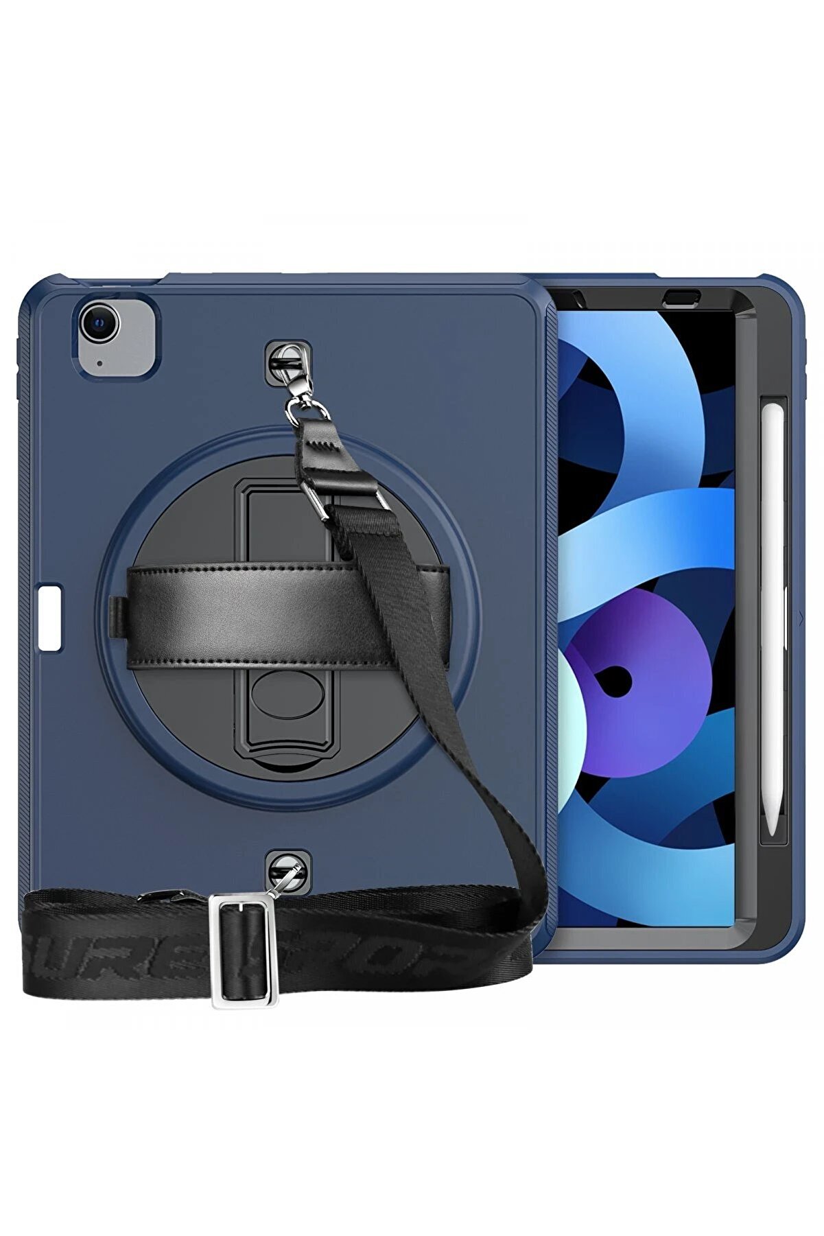 İpad Pro 11 (2020) Kılıf Strap-C Otterbox Tablet Kapak - Laci̇vert - Dropx9339-5154