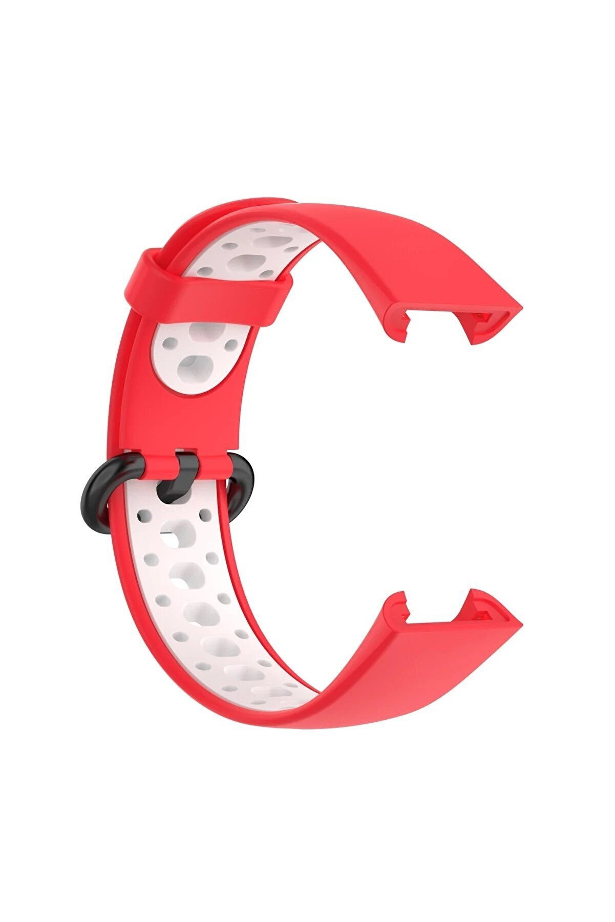 Xi̇aomi̇ Redmi̇ Watch 2 Spor Deli̇kli̇ Kordon - Kırmızı-Beyaz - Dropx2289-2436