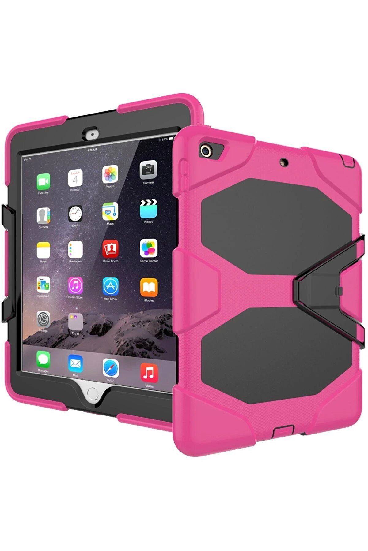 İpad 5 Ai̇r 9.7 Kılıf Gri̇ffi̇n Tablet Kapak - Pembe - Dropx3828-6092