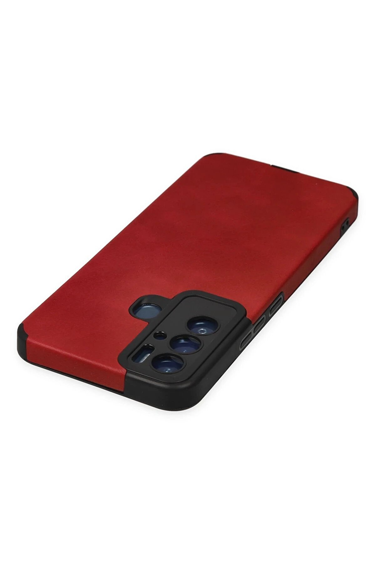 Tecno Pova Neo Kılıf Loop Deri̇ Si̇li̇kon - Kırmızı - Dropx9352-5277