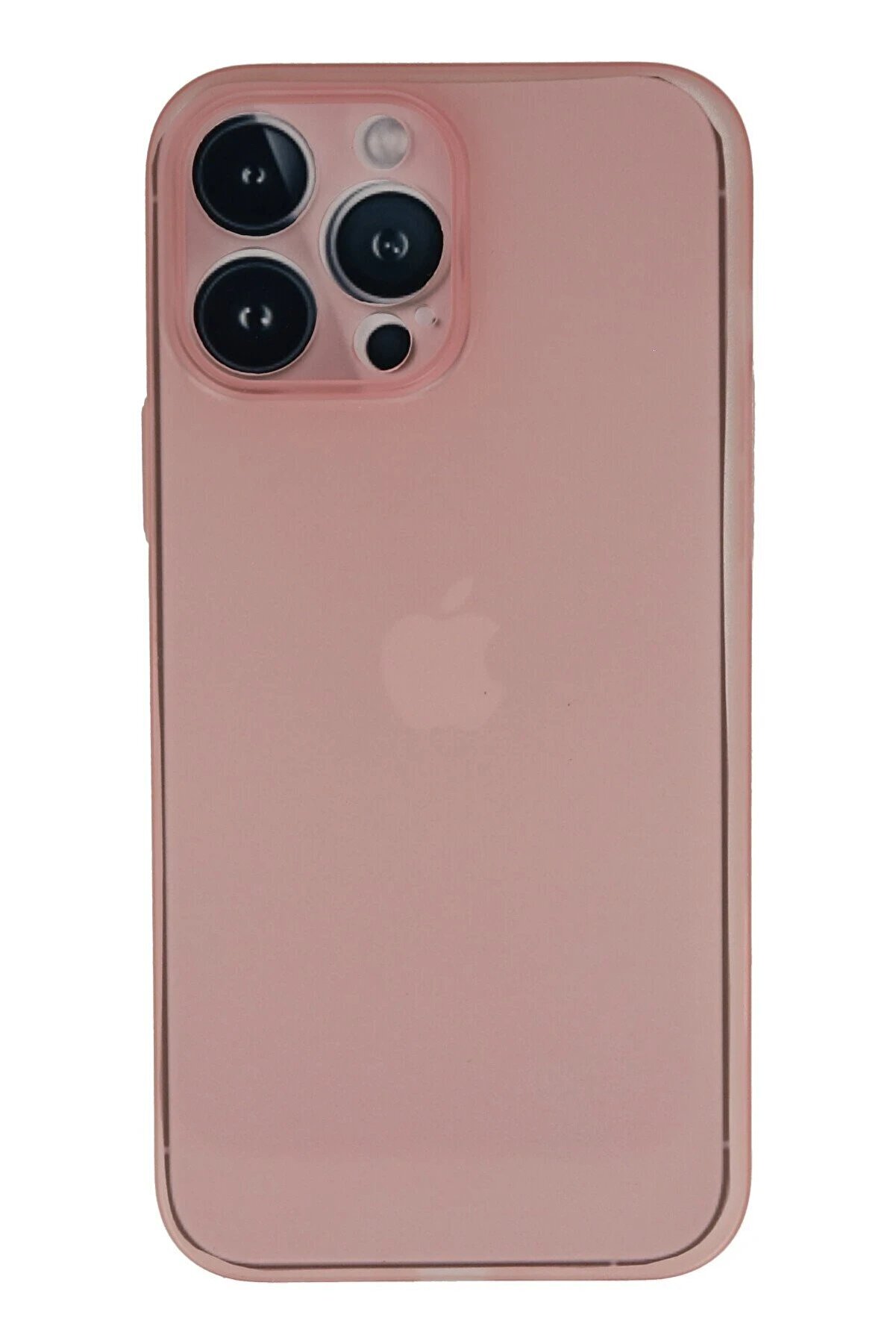 CepteToptan iPhone 13 Pro Max Kılıf PP Ultra İnce Kapak - Pembe - DROPX7348-1981
