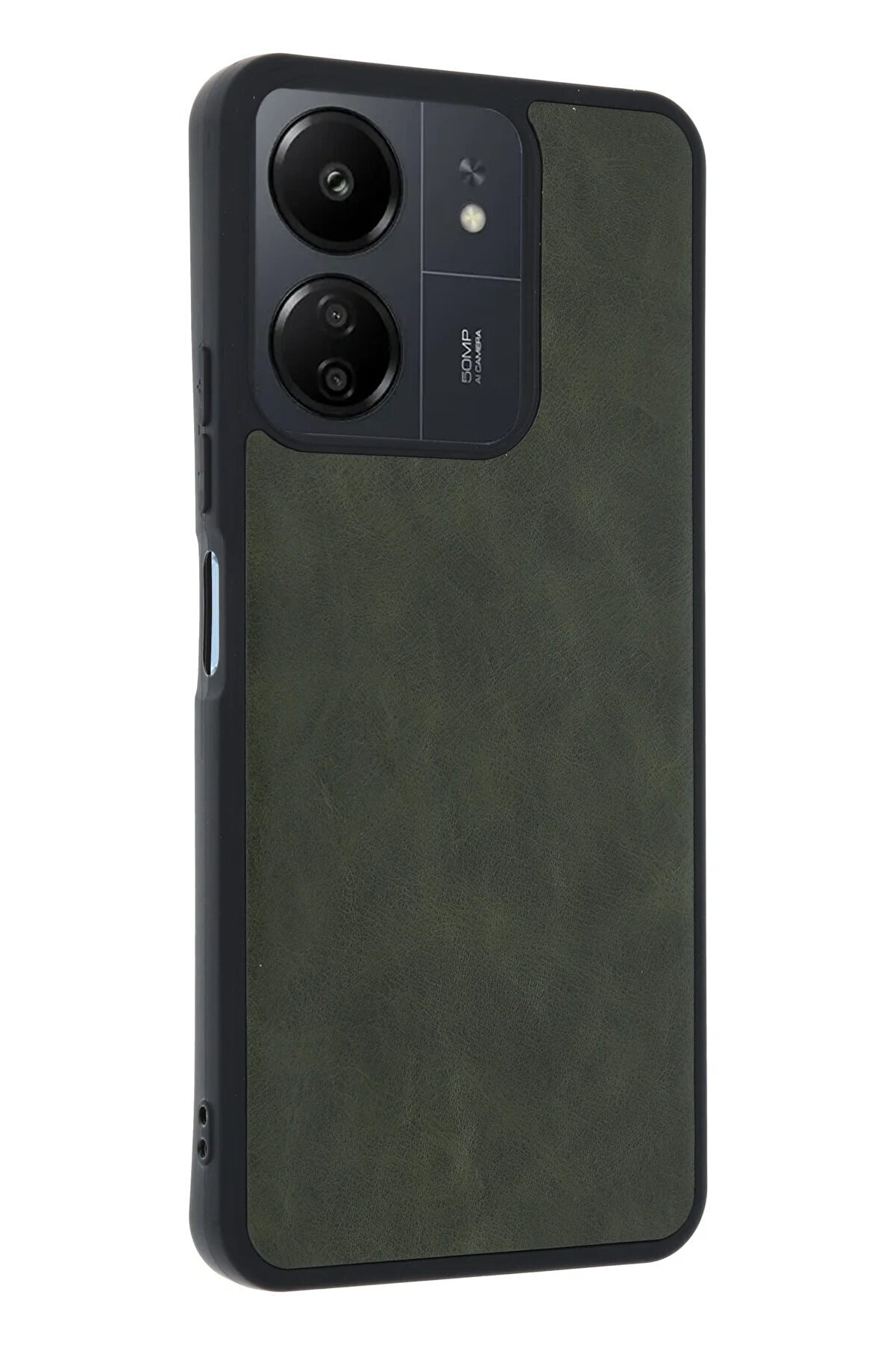 Xi̇aomi̇ Redmi̇ 13C Kılıf Aras Deri̇ Kapak - Açık Yeşi̇l - Dropx4894-9904