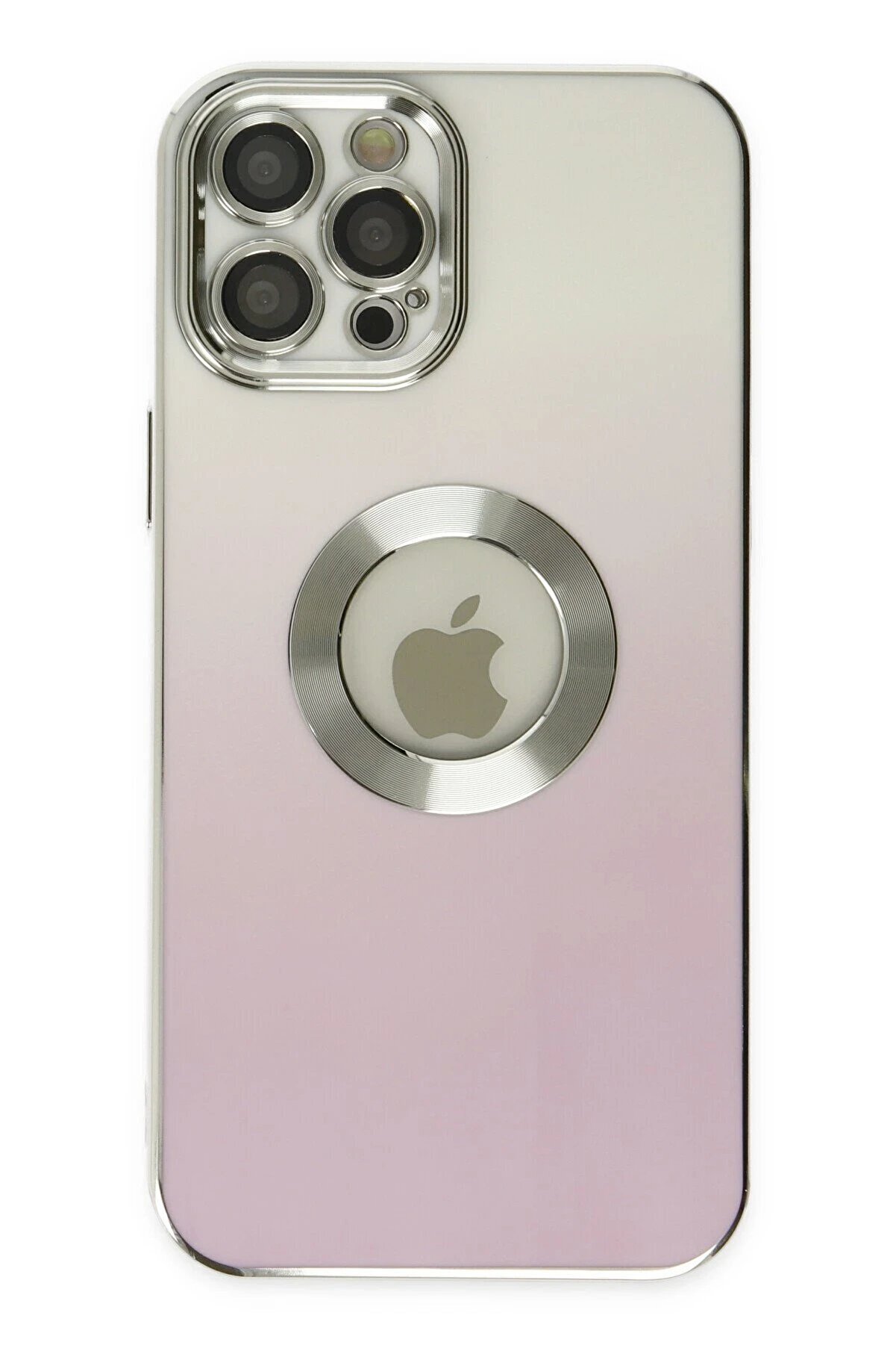 CepteToptan iPhone 12 Pro Max Kılıf Best Silikon - Mor - DROPX1525-4357