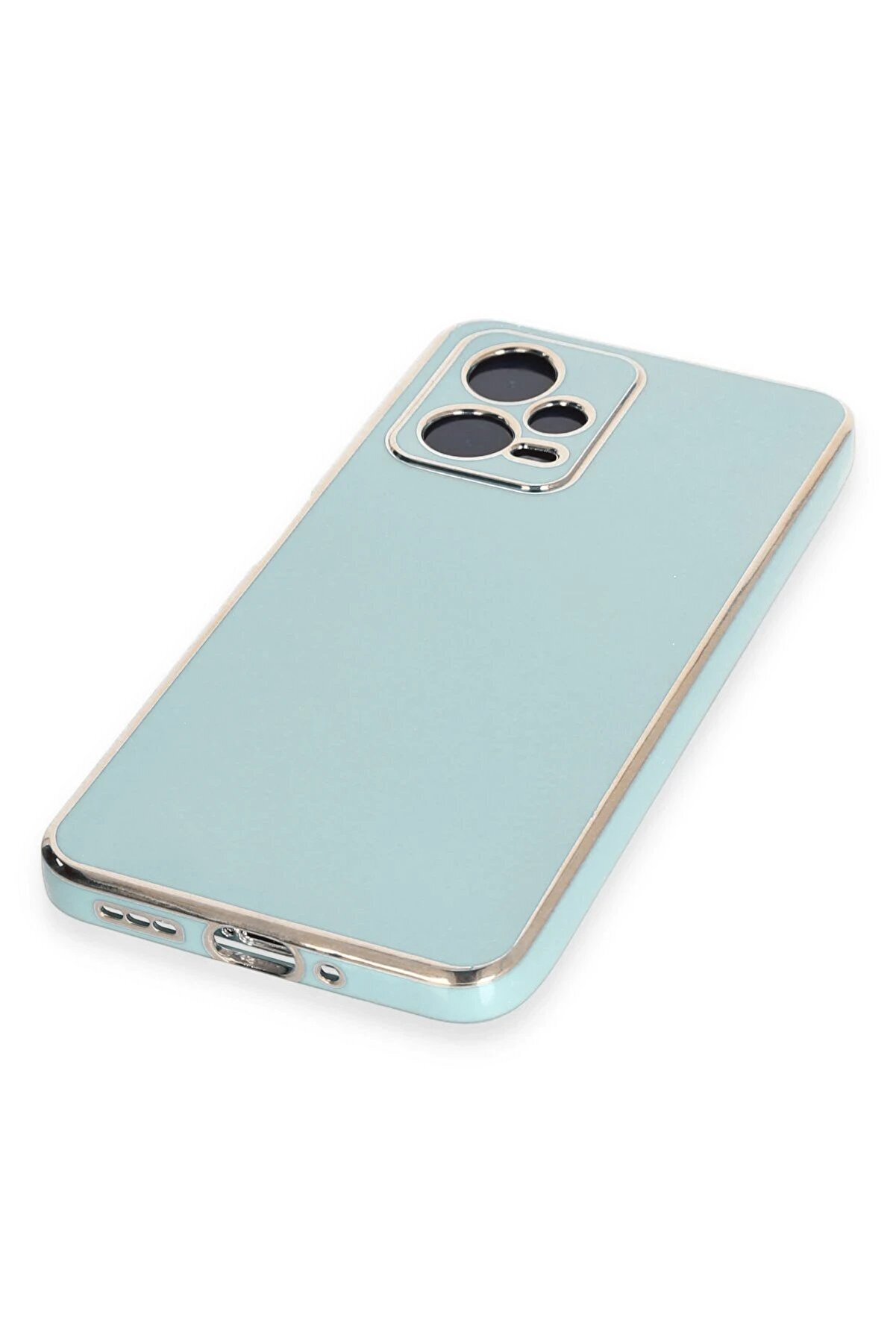 Xi̇aomi̇ Redmi̇ Note 12 Pro 5G Kılıf Volet Si̇li̇kon - A&ccedil;ık Yeşi̇l - Dropx8784-9199