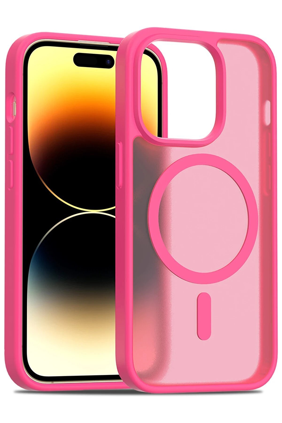 İphone 14 Pro Jota Magsafe Kapak - Rose - Dropx4747-3894