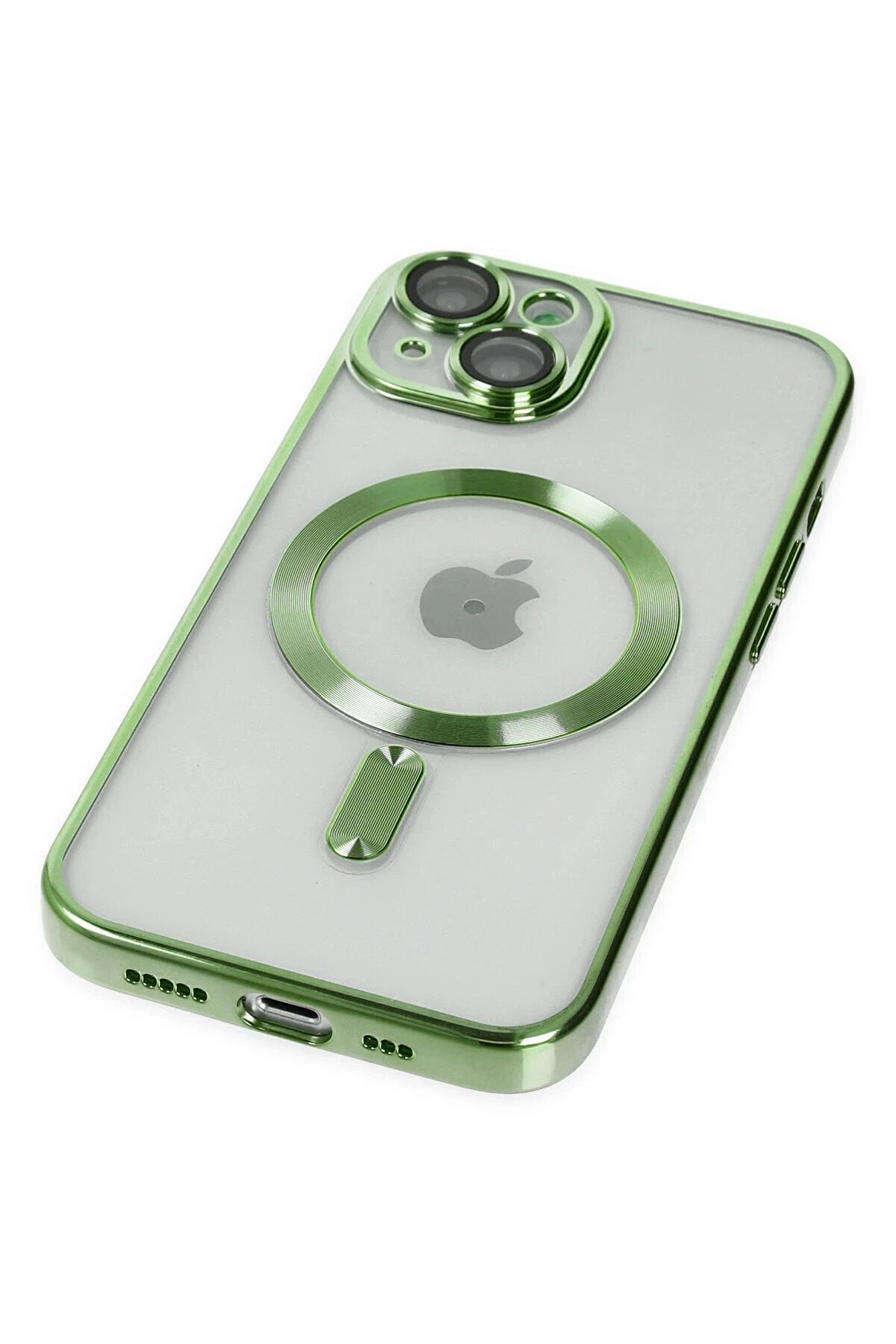 İphone 14 Plus Kılıf Kross Magneti̇csafe Kapak - Koyu Yeşi̇l - Dropx6989-7971