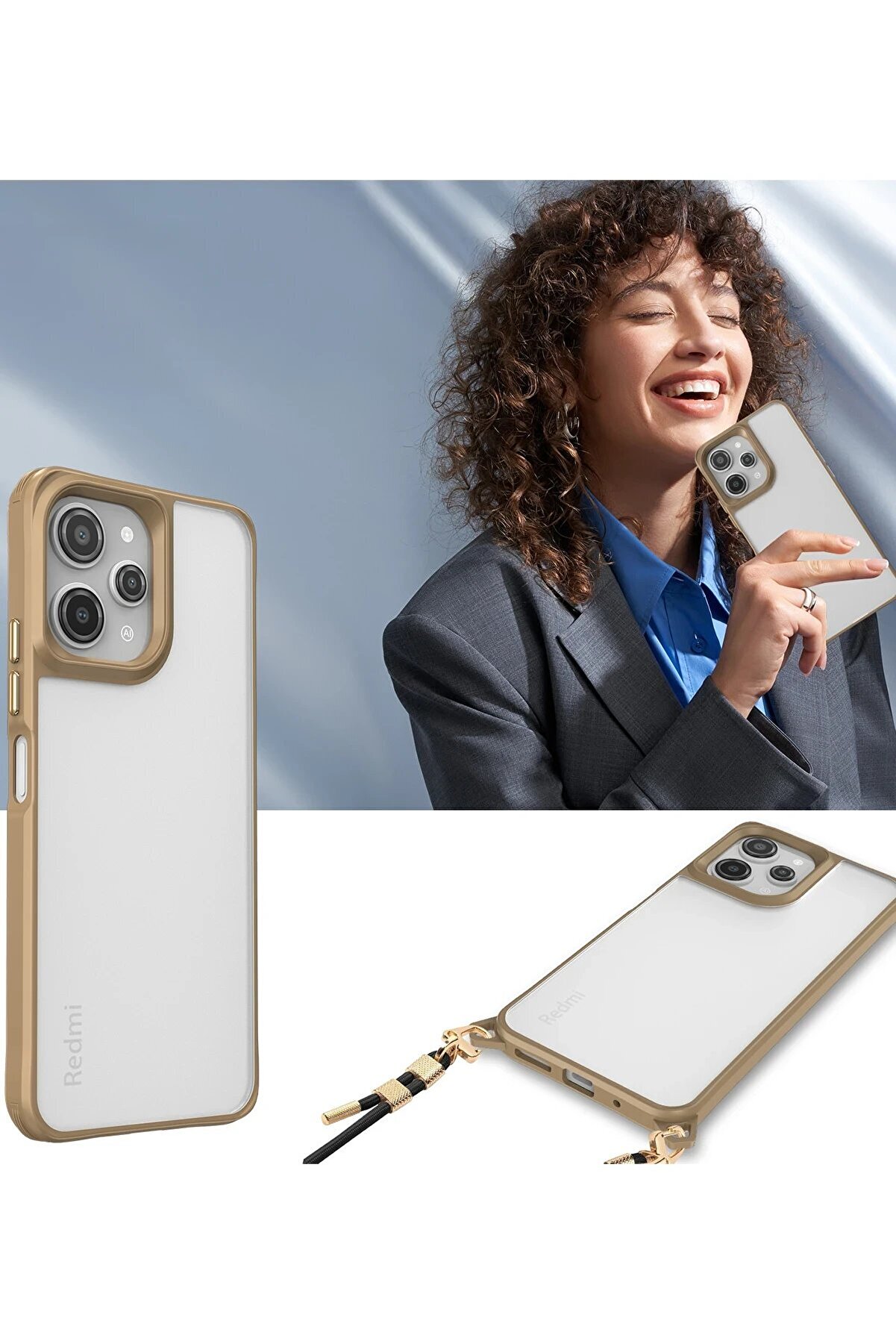 Xi̇aomi̇ Redmi̇ 12 Kılıf Penta Si̇li̇kon Kılıf - Şeffaf - Dropx6236-5544