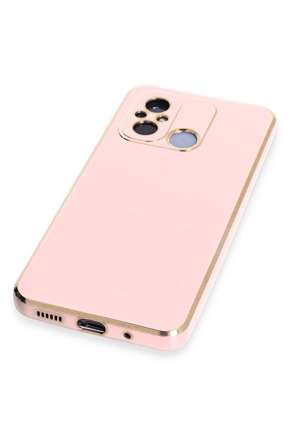 Xi̇aomi̇ Redmi̇ 12C Kılıf Volet Si̇li̇kon - Pembe - Dropx6579-3353