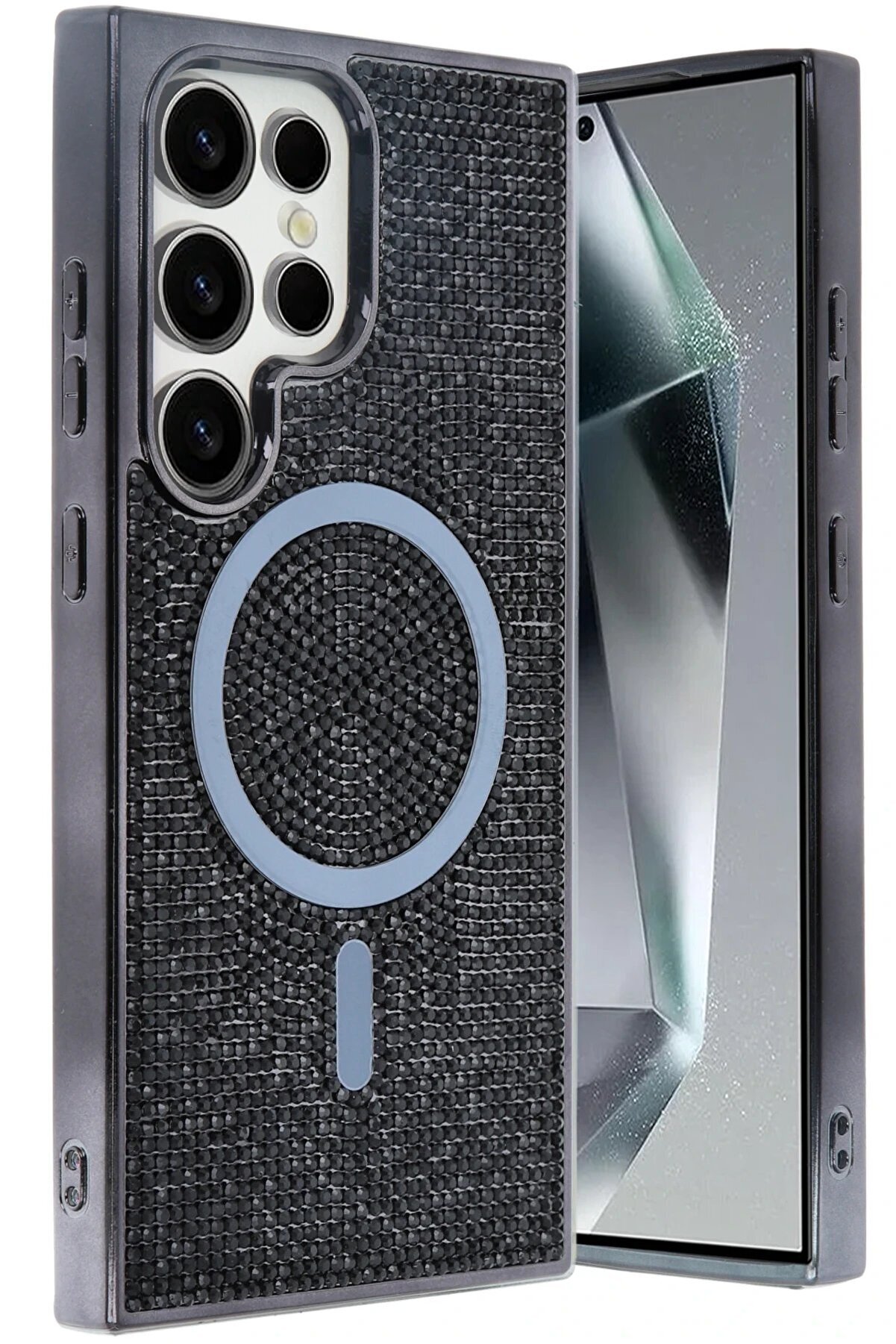 Samsung Galaxy S23 Ultra Helen Magsafe Kapak - Si̇yah - Cpt4729928-3858