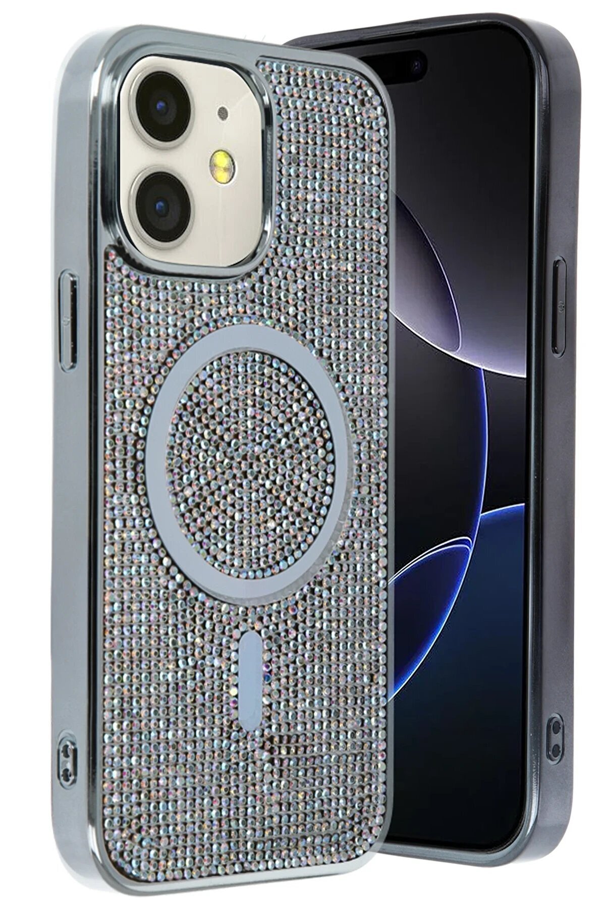 Apple İphone 11 Helen Magsafe Kapak - Rai̇nbow - Dropx5748-6133