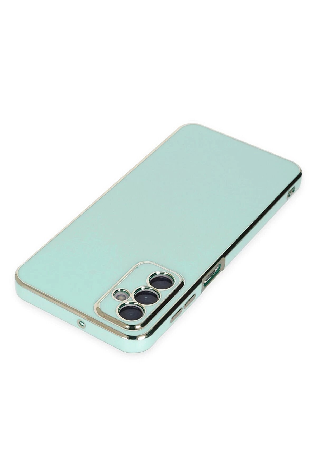 Samsung Galaxy A04S Kılıf Volet Si̇li̇kon - Açık Yeşi̇l - Dropx9774-1346