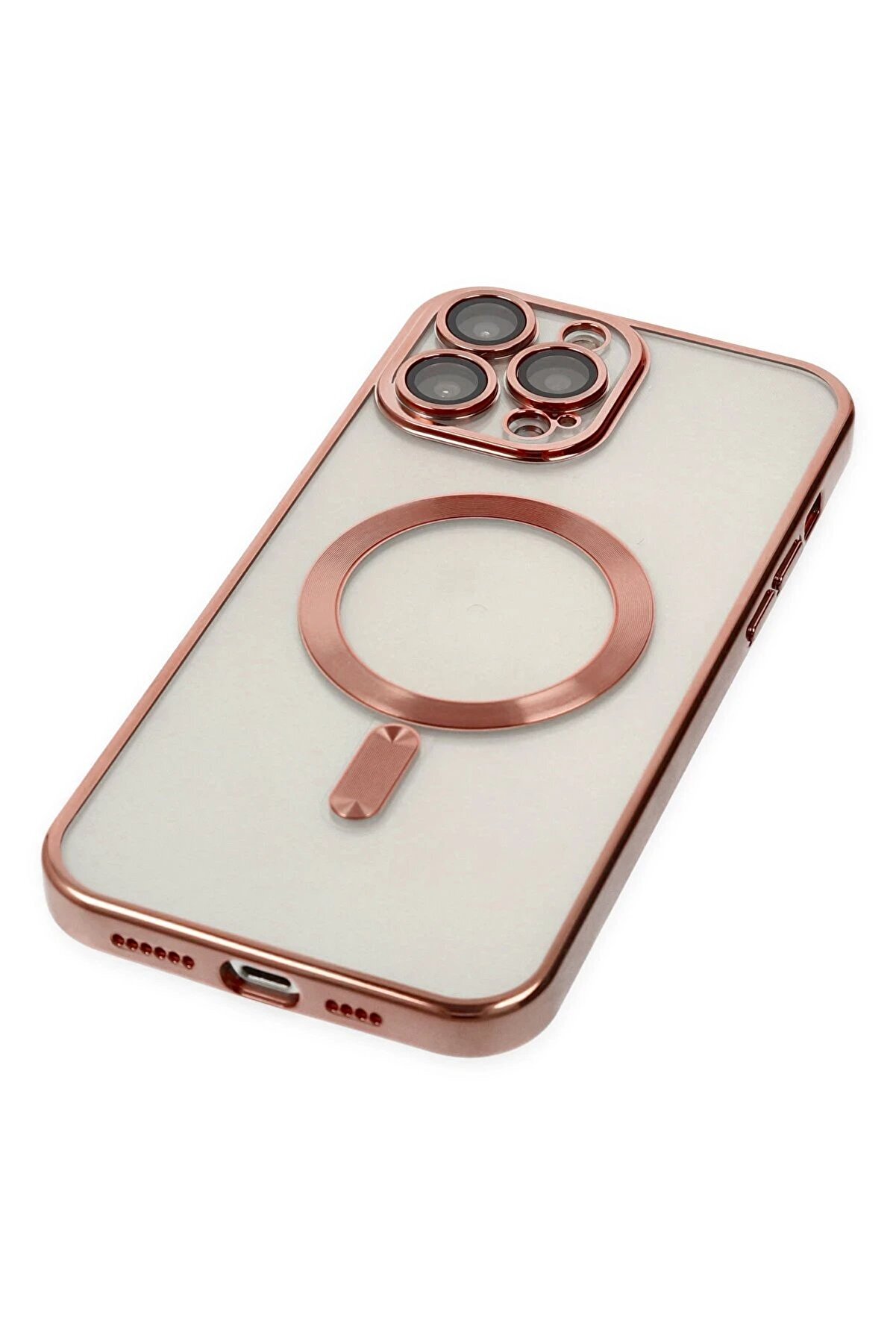 İphone 13 Pro Kılıf Kross Magneti̇csafe Kapak - Rose - Dropx7942-1519