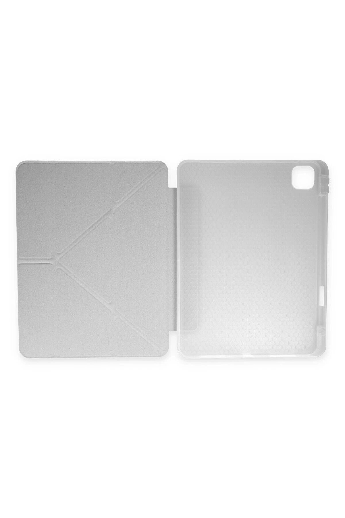 Xi̇aomi̇ Redmi̇ Pad Se Kılıf Kalemli̇kli̇ Mars Tablet Kılıfı - Gri̇ - Dropx1440-7698