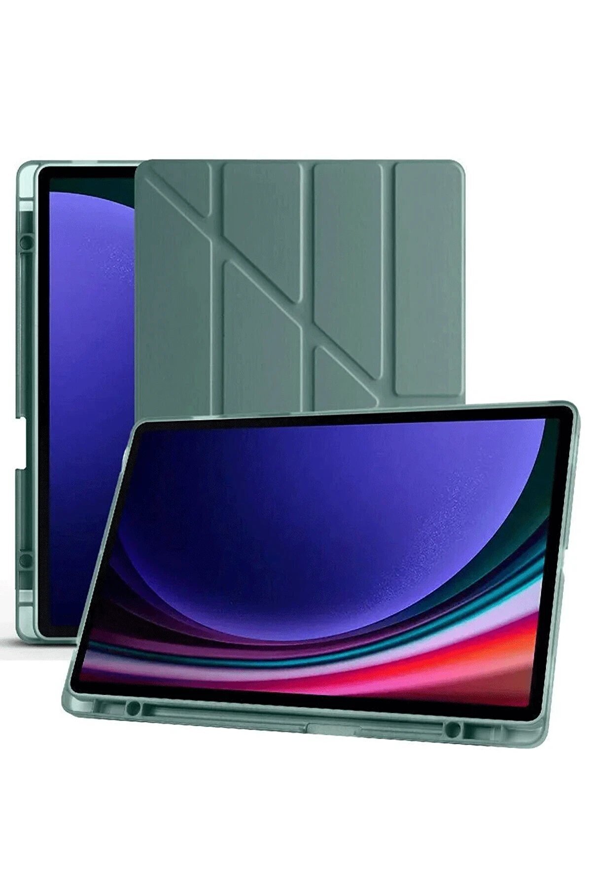 Samsung Galaxy X610 Tab S9 Fe Plus 12.4 Kılıf Kalemli̇kli̇ Mars Tablet Kılıfı - Dropx2124-5228