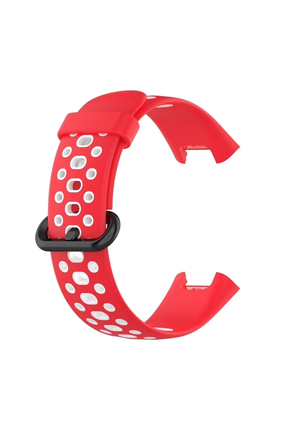 Xi̇aomi̇ Redmi̇ Watch 2 Spor Deli̇kli̇ Kordon - Kırmızı-Beyaz - Dropx2289-2436