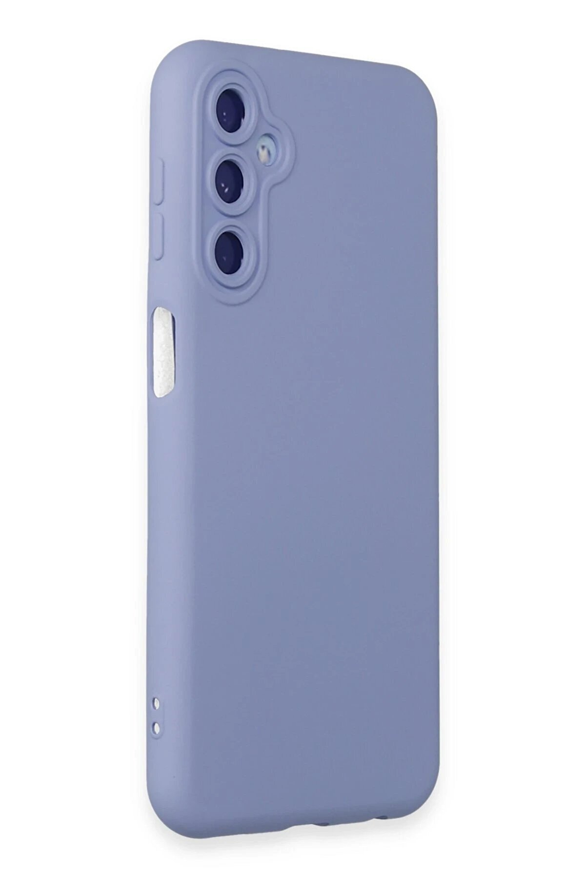 Samsung Galaxy M34 5G Kılıf Nano İçi̇ Kadi̇fe Si̇li̇kon - Li̇la - Dropx7283-7838