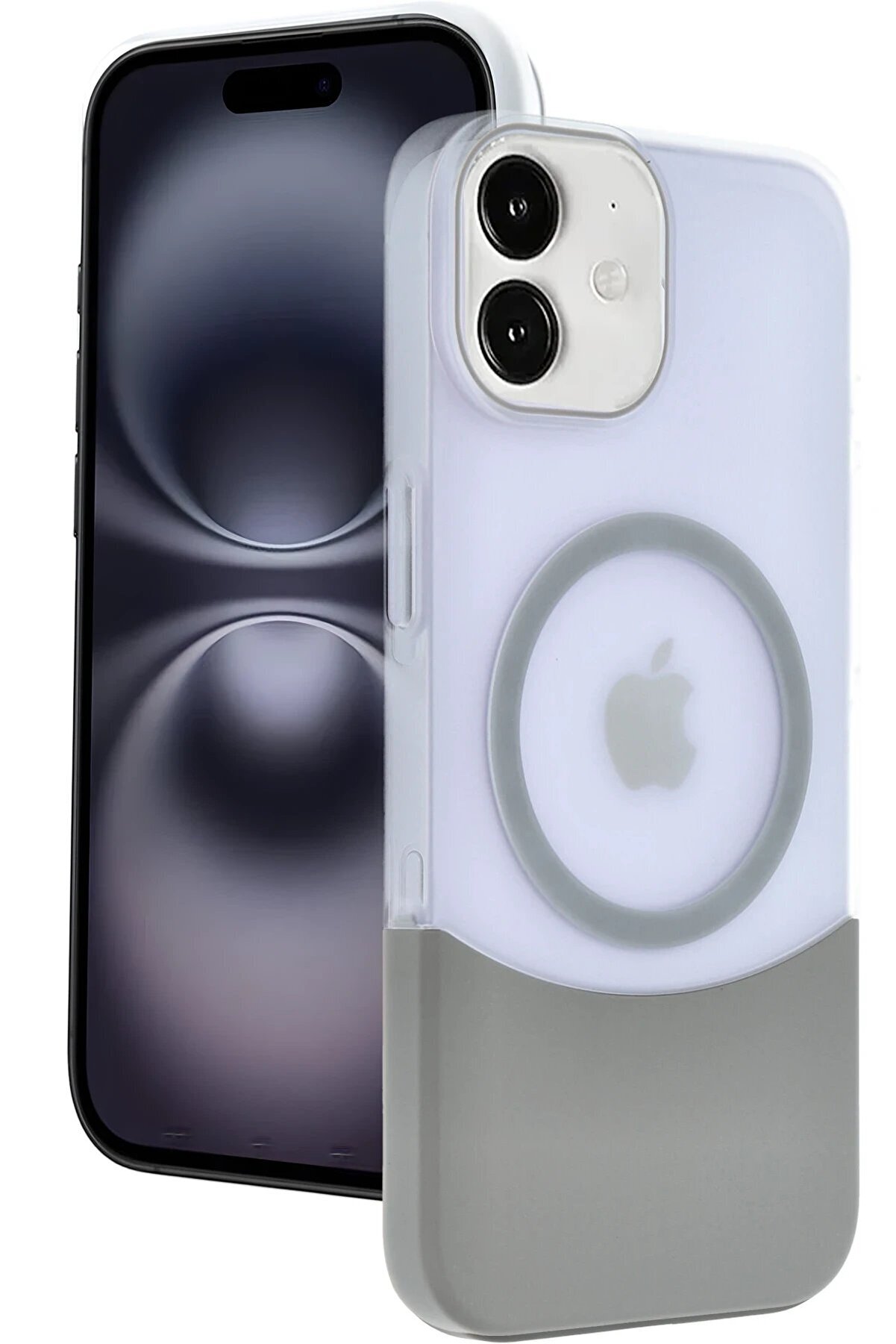 İphone 11 Velar Magsafe Kapak - Natural Grey - Dropx3373-1492