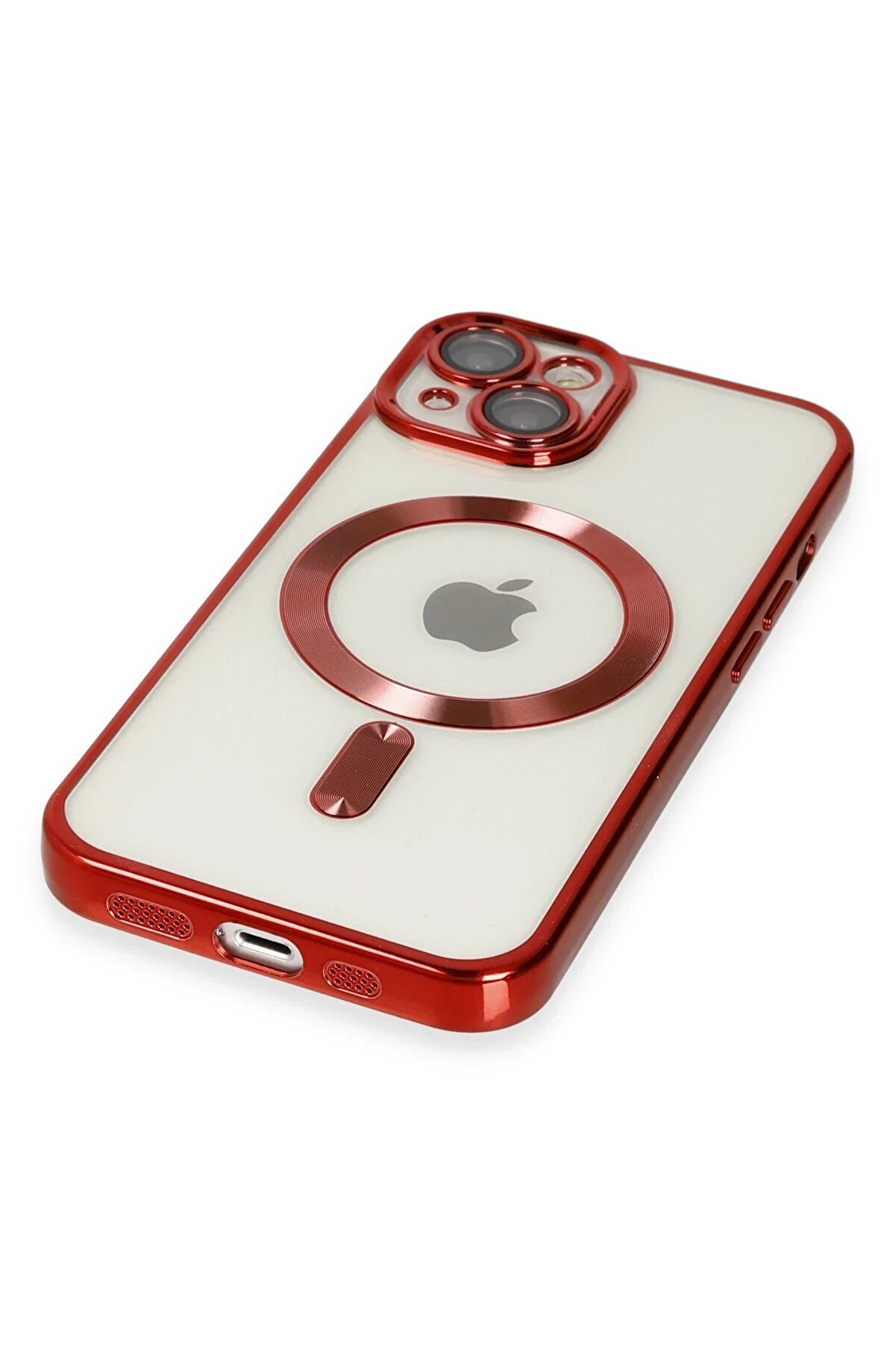 İphone 14 Kılıf Kross Magneti̇csafe Kapak - Kırmızı