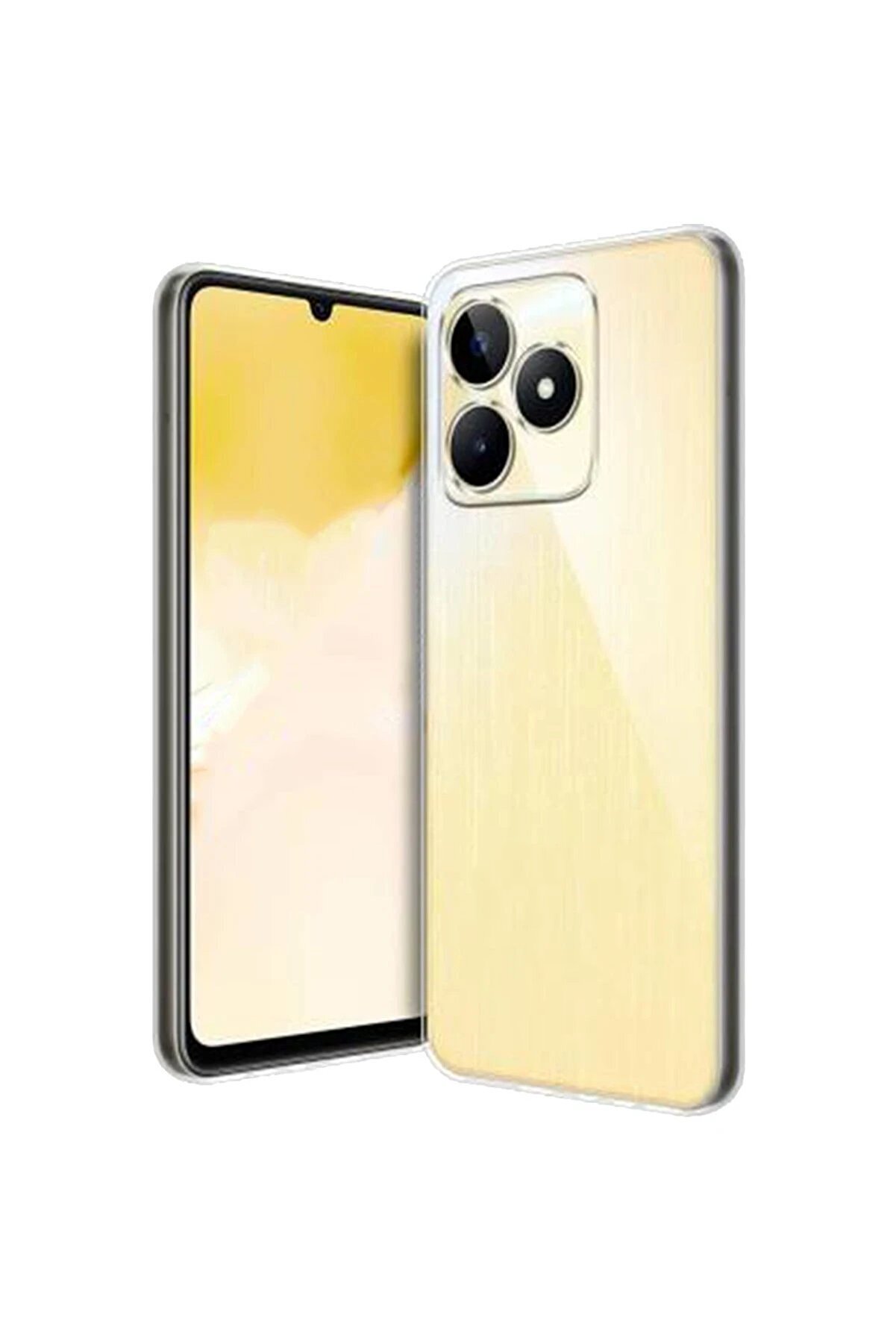 Realme C53 Kılıf Lüx Şeffaf Si̇li̇kon - Dropx9269-3247