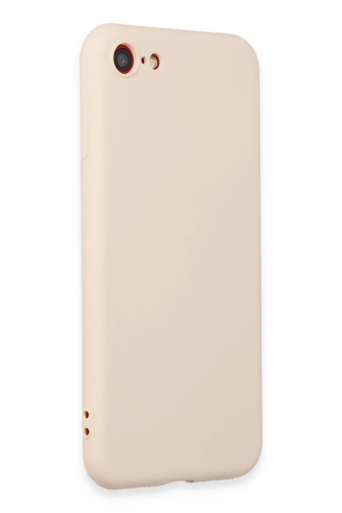 İphone 7 Kılıf Fi̇rst Si̇li̇kon - Krem - Dropx8272-3375