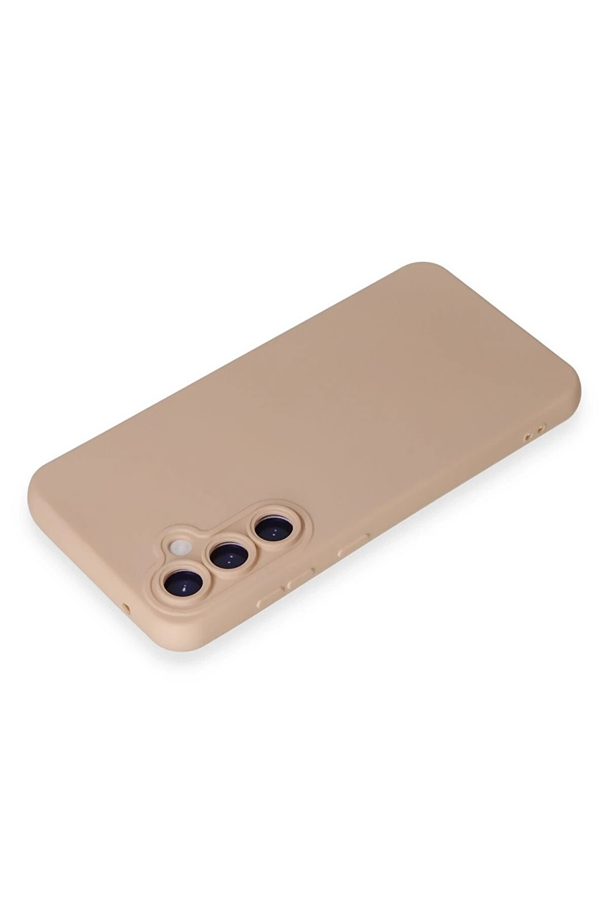 Samsung Galaxy S23 Fe Kılıf Nano İ&ccedil;i̇ Kadi̇fe Si̇li̇kon - Pudra - Dropx2787-1395