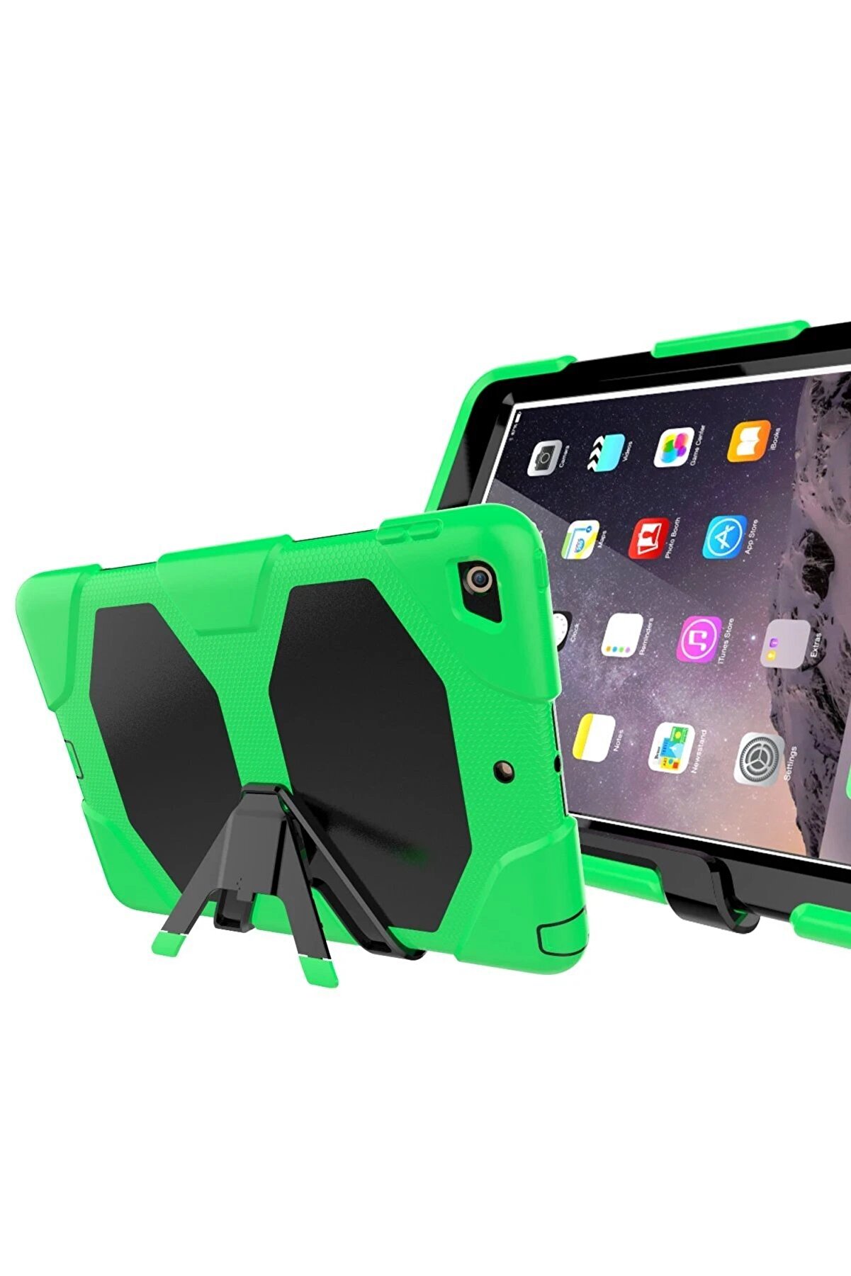 İpad 5 Ai̇r 9.7 Kılıf Gri̇ffi̇n Tablet Kapak - Yeşi̇l - Dropx3350-7461