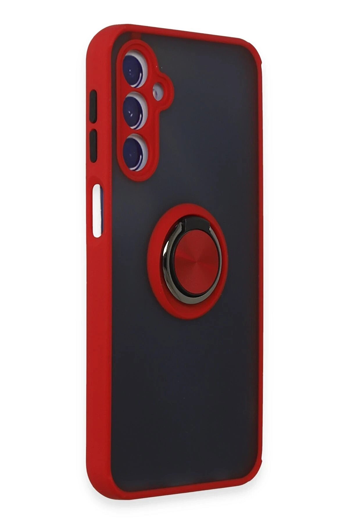 Samsung Galaxy M34 5G Kılıf Montreal Y&uuml;z&uuml;kl&uuml; Si̇li̇kon Kapak - Kırmızı - Dropx5386-7669