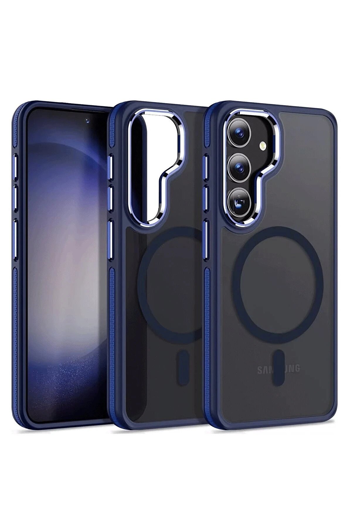 CepteToptan Joko Samsung Galaxy S24 Winner Magsafe Kapak - Lacivert