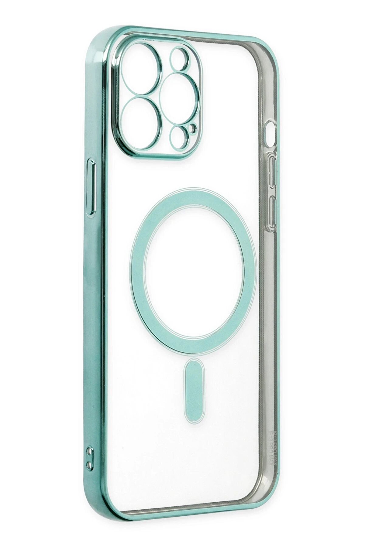 İphone 14 Pro Max Kılıf Magneti̇csafe Lazer Si̇li̇kon - Haki̇ Yeşi̇l - Dropx2275-1644