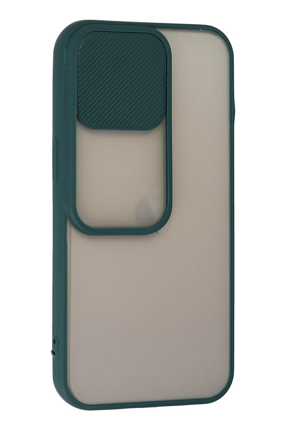 İphone 13 Pro Kılıf Palm Buzlu Kamera Sürgülü Si̇li̇kon - Yeşi̇l - Dropx9606-7260