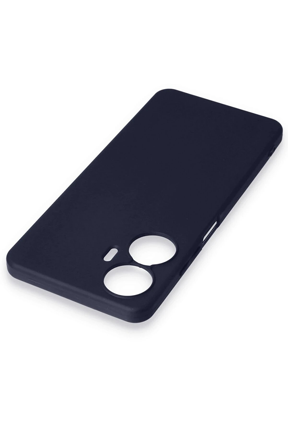 Realme C55 Kılıf Fi̇rst Si̇li̇kon - Laci̇vert - Dropx3646-7648