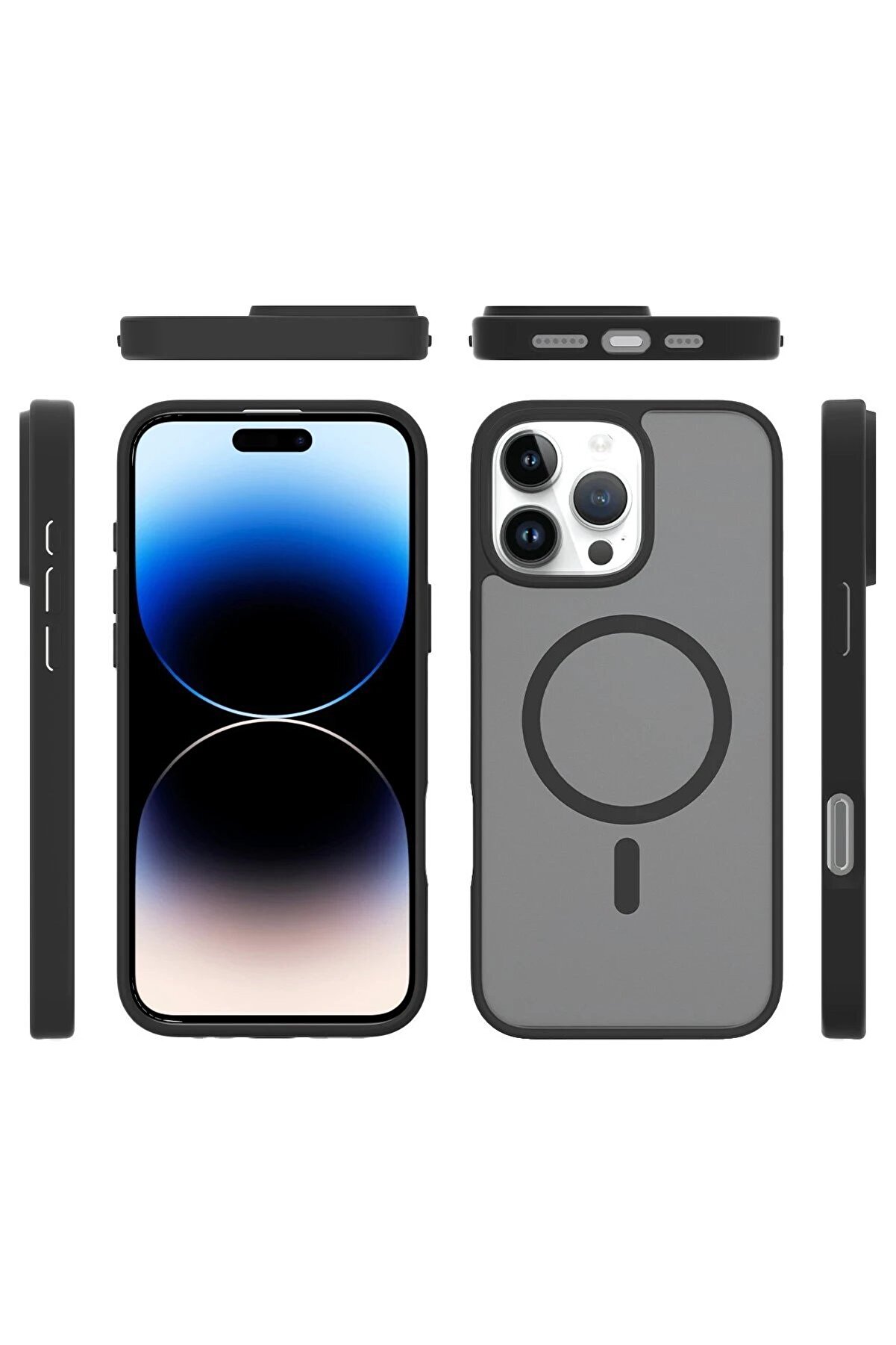 İphone 16 Pro Jota Magsafe Kapak - Ti̇tan Gri̇ - Dropx2426-9172