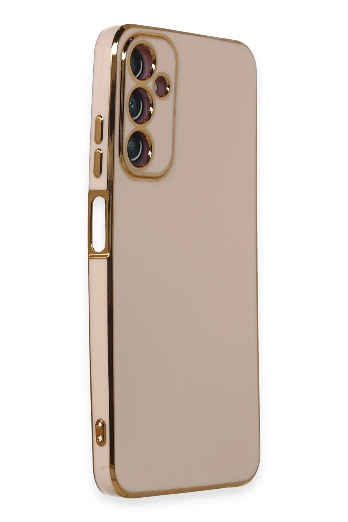 Samsung Galaxy A05S Kılıf Volet Si̇li̇kon - Pembe - Dropx2473-4512