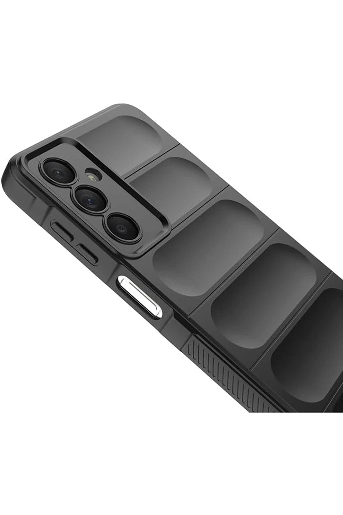 Samsung A36 Kılıf Opti̇mum Si̇li̇kon - Si̇yah - Dropx3993-8608