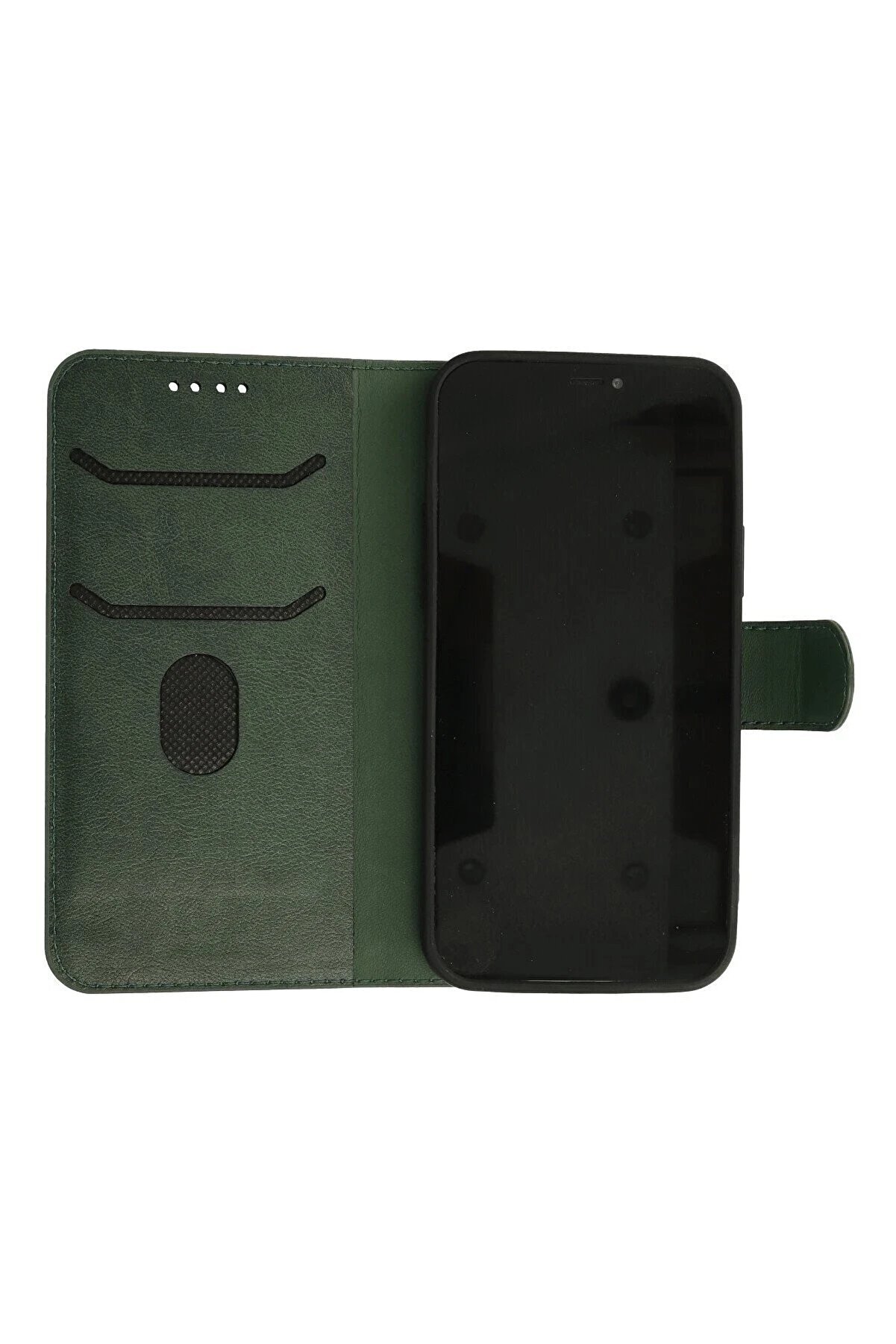 İphone 13 Pro Max Kılıf Trend S Plus Kapaklı Kılıf - Yeşi̇l - Dropx6565-1461