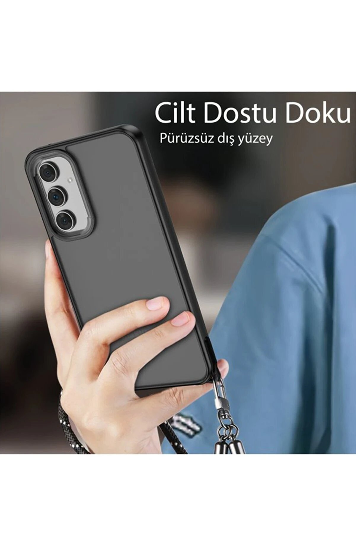 Samsung Galaxy A04S Kılıf Elegant Kapak - Laci̇vert - Dropx4308-6756