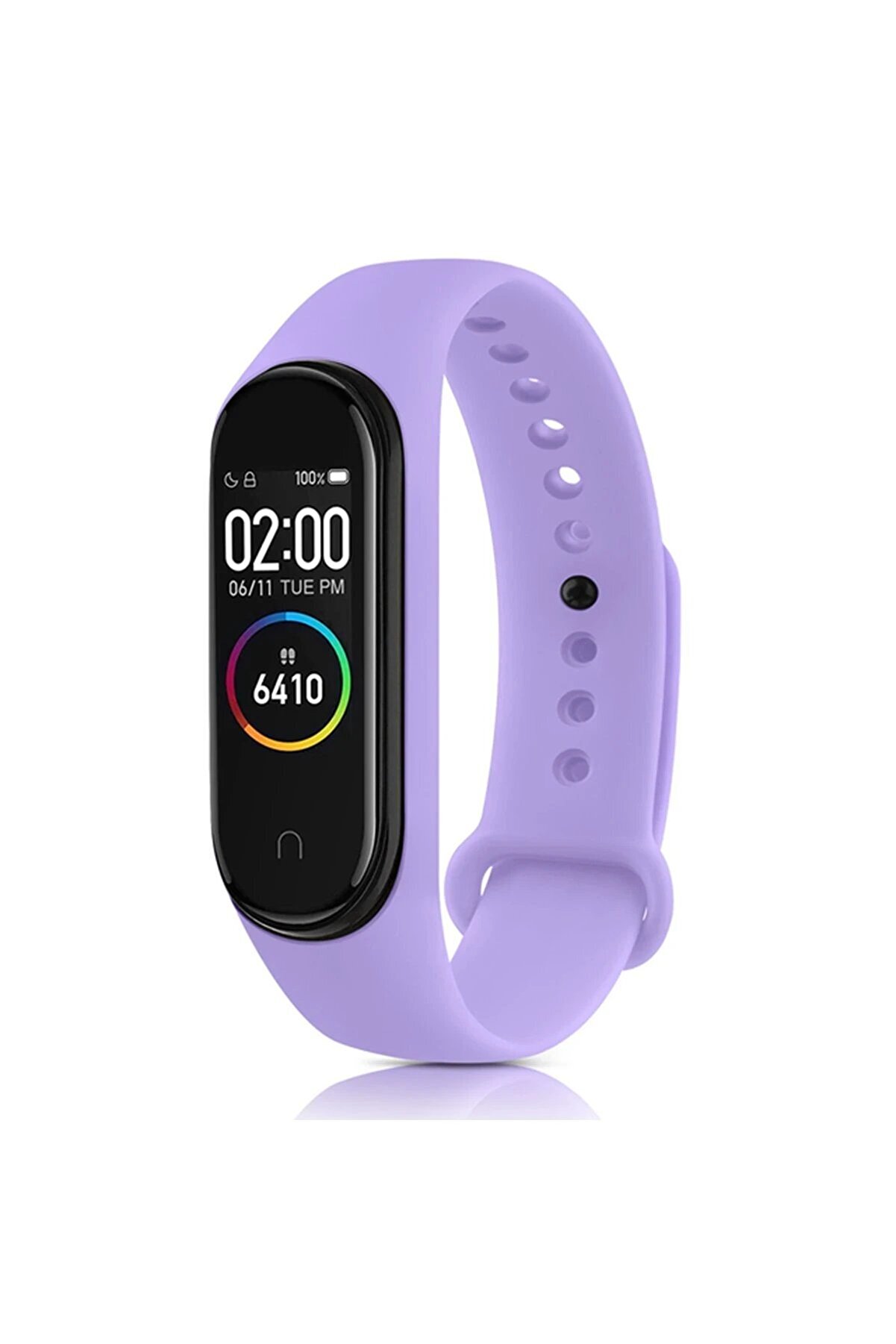 CepteToptan Xiaomi Mi Band 6 Klasik Kordon - Lila - DROPX3740-8521